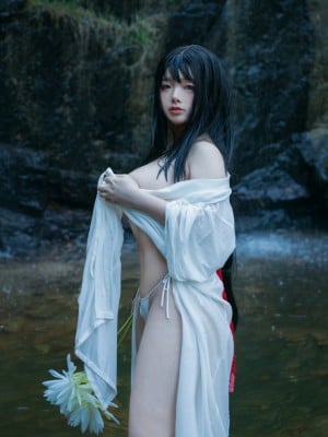 Coser@ninja azhaizhai số 008 God and Witch Girl