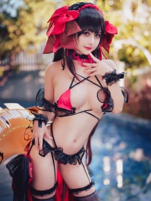 Okita Rinka - Bộ đồ bơi Kurumi Tokisaki
