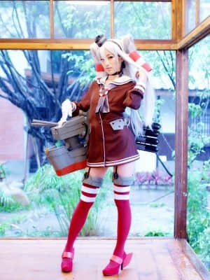 [Lingxia] Cosplay Amatsukaze (Bộ sưu tập Songi -Kancolle-) 天津 Anda