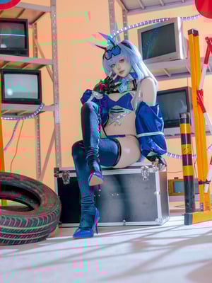 Yuyu - Bộ đồ đua xe Azur Lane Garden