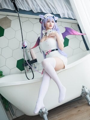 Axue Snow_yuki - Y tá Genshin Impact Keqing Succubus